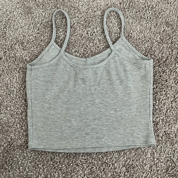 Grey Shein Crop Tank Top Size XS - Picture 2 of 5